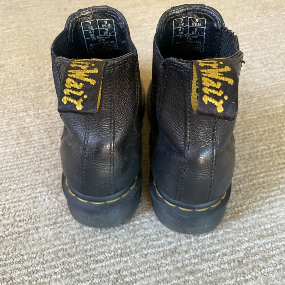 Dr. Martens Black Leather Ankle Boots - Picture 4 of 6